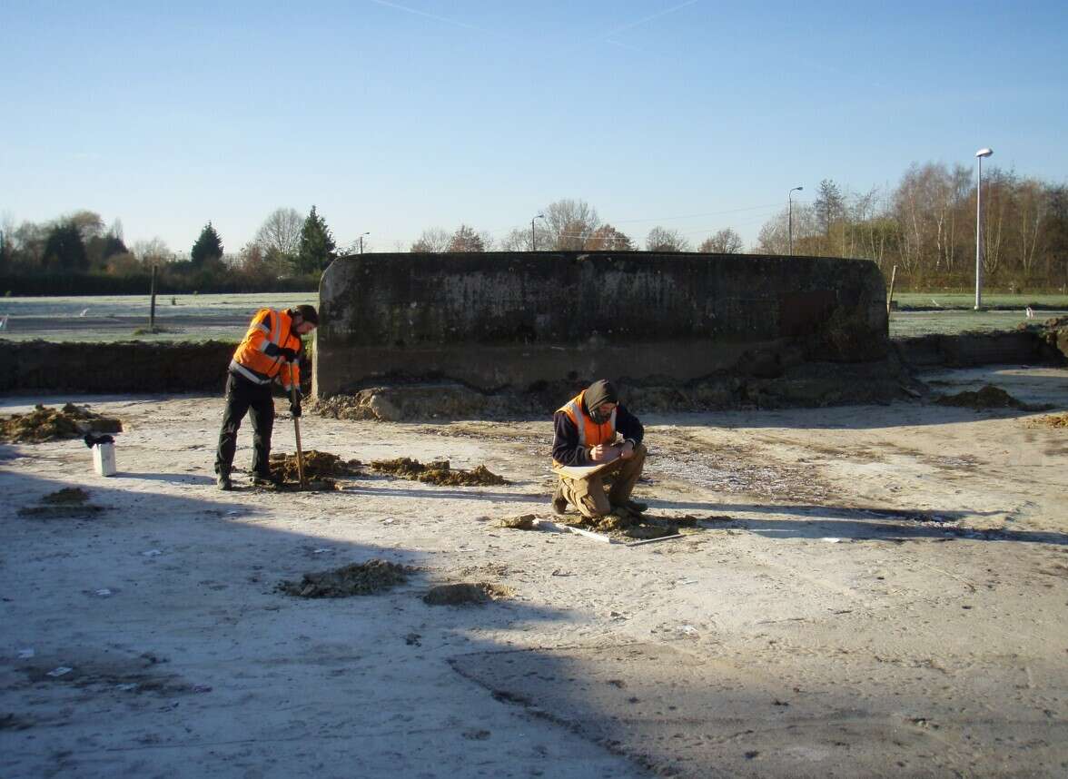 Opgraving fort Liezele c Vlaams Erfgoed Centrum