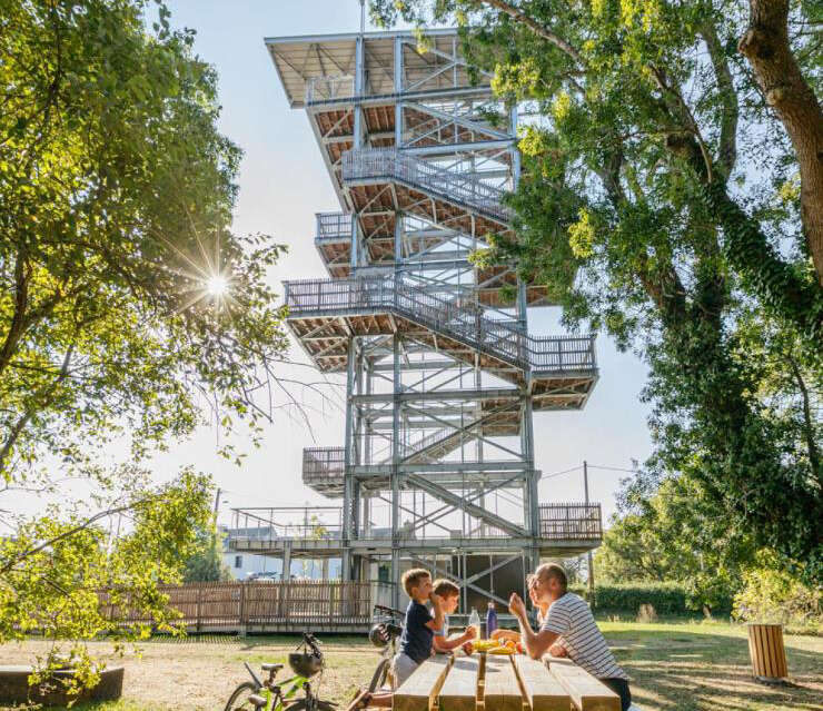 Schets Uitkijktoren Gentbrugse Meersen c Stad Gent
