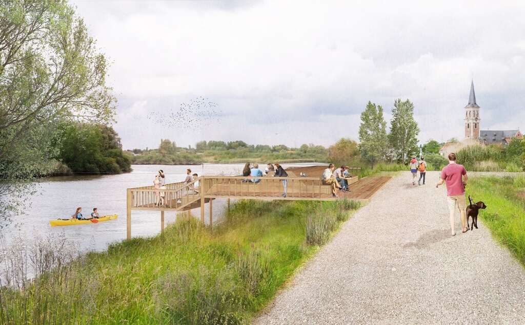 Voorbeeld Dijkmodule Sint Amands