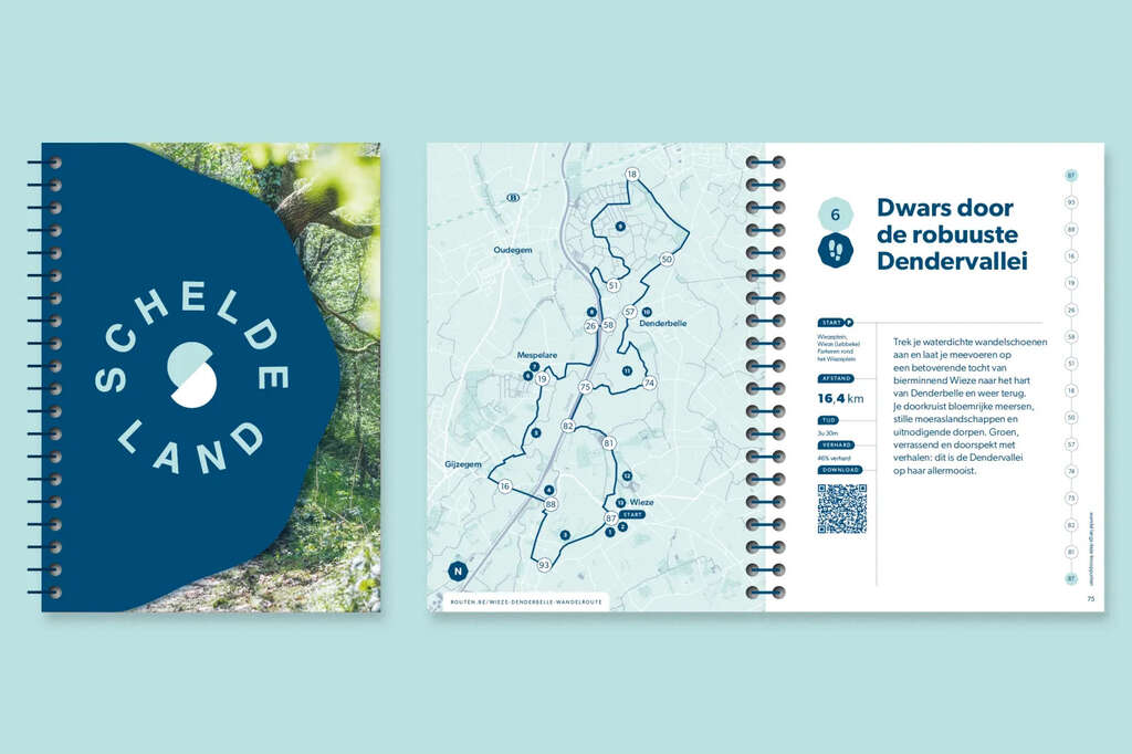 Scheldeland vakantieplanner Mockup
