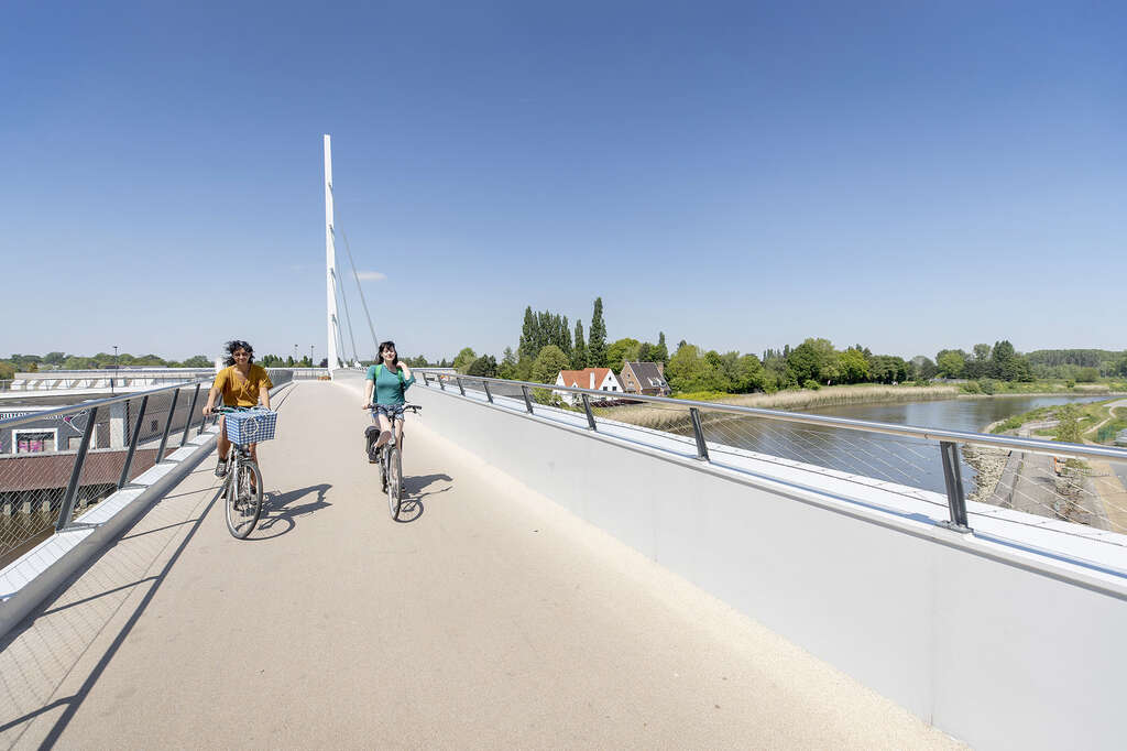 Fietsersbrug Wetteren David Samyn Toerisme Oost Vlaanderen